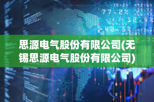 思源電氣股份有限公司(無錫思源電氣股份有限公司)