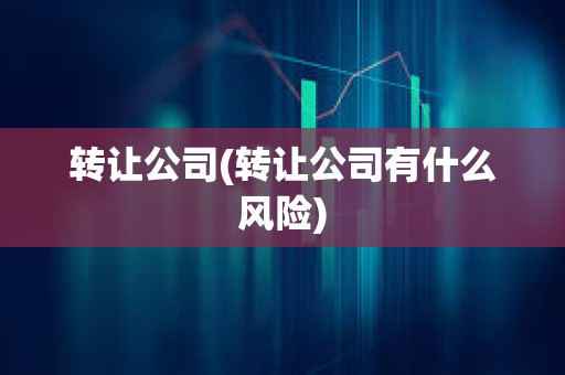轉(zhuǎn)讓公司(轉(zhuǎn)讓公司有什么風(fēng)險(xiǎn)) 轉(zhuǎn)讓公司(轉(zhuǎn)讓公司有什么風(fēng)險(xiǎn))