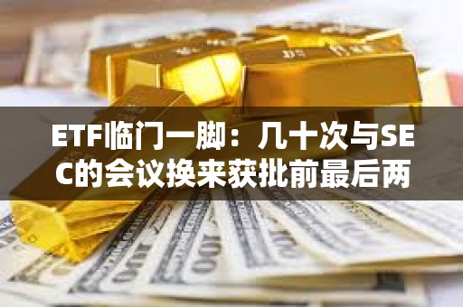 ETF臨門一腳：幾十次與SEC的會議換來獲批前最后兩個條件