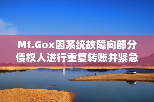 Mt.Gox因系統(tǒng)故障向部分債權(quán)人進(jìn)行重復(fù)轉(zhuǎn)賬并緊急要求退款