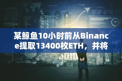 某鯨魚10小時前從Binance提取13400枚ETH，并將其存入Blast