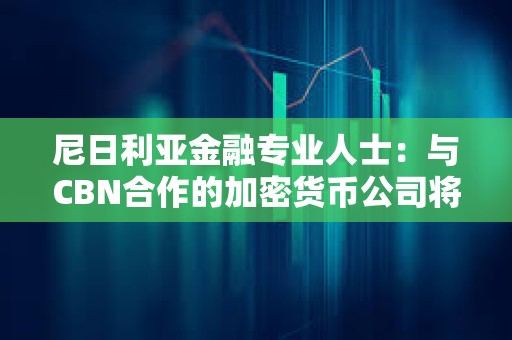 尼日利亞金融專業人士：與CBN合作的加密貨幣公司將在未來引領該行業