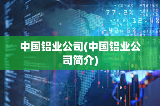中國鋁業公司(中國鋁業公司簡介)