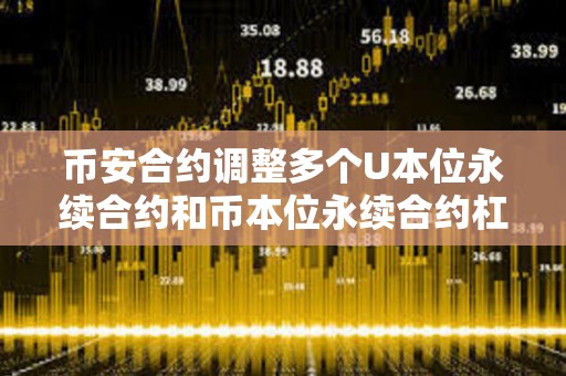 幣安合約調整多個U本位永續合約和幣本位永續合約杠桿及保證金階梯
