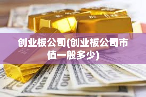 創業板公司(創業板公司市值一般多少) 創業板公司(創業板公司市值一般多少)