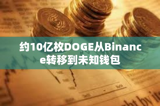 約10億枚DOGE從Binance轉移到未知錢包