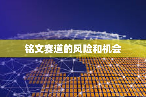 銘文賽道的風險和機會