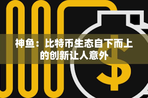神魚:比特幣生態(tài)自下而上的創(chuàng)新讓人意外 神魚:比特幣生態(tài)自下而上的創(chuàng)新讓人意外