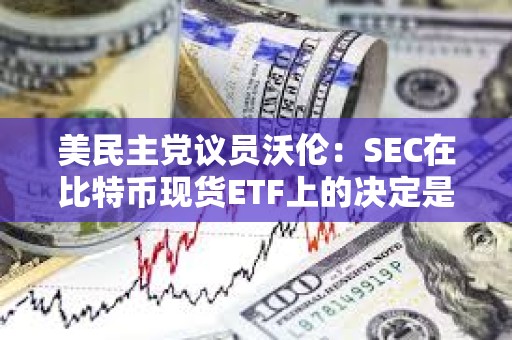 美民主黨議員沃倫：SEC在比特幣現貨ETF上的決定是個“法律錯誤”
