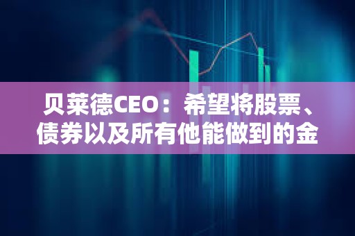 貝萊德CEO：希望將股票、債券以及所有他能做到的金融資產(chǎn)代幣化