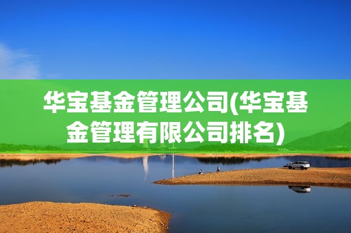 華寶基金管理公司(華寶基金管理有限公司排名) 華寶基金管理公司(華寶基金管理有限公司排名)