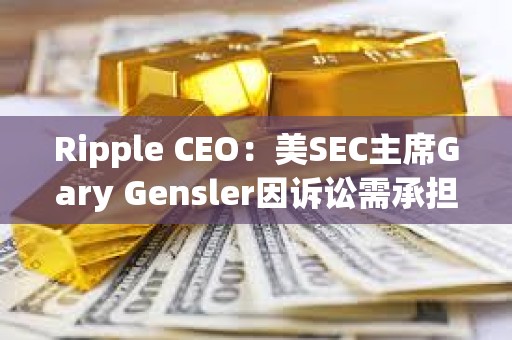 Ripple CEO:美SEC主席Gary Gensler因訴訟需承擔(dān)“政治責(zé)任” Ripple CEO:美SEC主席Gary Gensler因訴訟需承擔(dān)“政治責(zé)任”