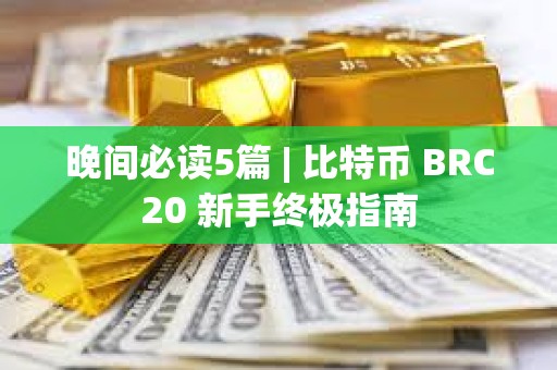 晚間必讀5篇 | 比特幣 BRC20 新手終極指南