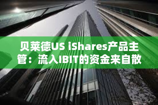 貝萊德US iShares產品主管：流入IBIT的資金來自散戶和新投資者