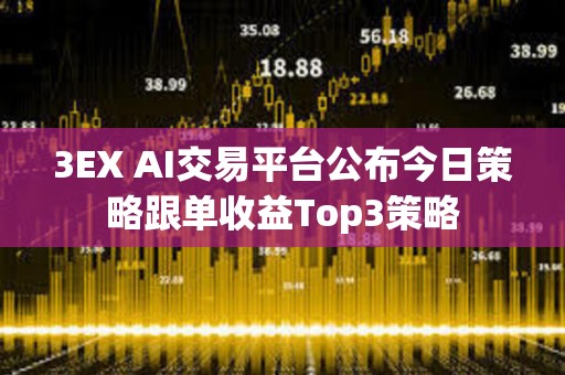 3EX AI交易平臺公布今日策略跟單收益Top3策略