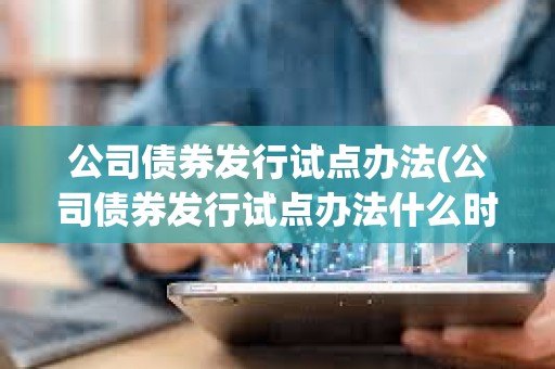 公司債券發行試點辦法(公司債券發行試點辦法什么時候頒布的)
