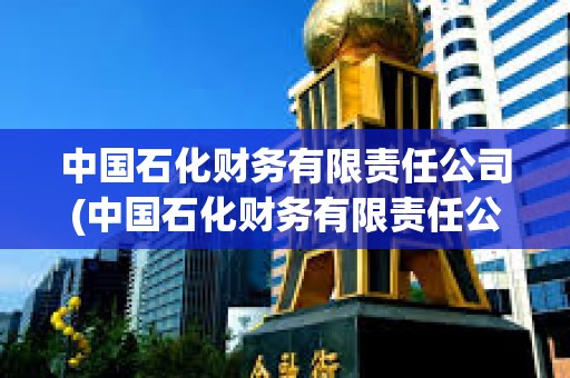 中國(guó)石化財(cái)務(wù)有限責(zé)任公司(中國(guó)石化財(cái)務(wù)有限責(zé)任公司天津分公司) 中國(guó)石化財(cái)務(wù)有限責(zé)任公司(中國(guó)石化財(cái)務(wù)有限責(zé)任公司天津分公司)