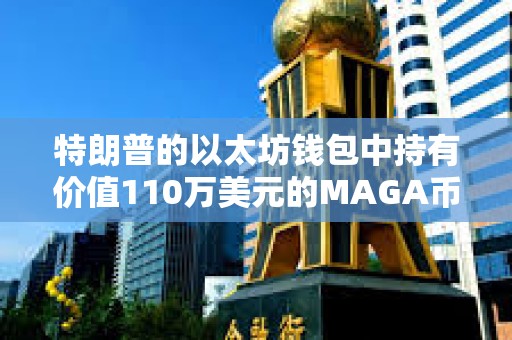 特朗普的以太坊錢包中持有價值110萬美元的MAGA幣