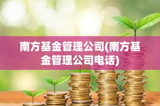 南方基金管理公司(南方基金管理公司電話)