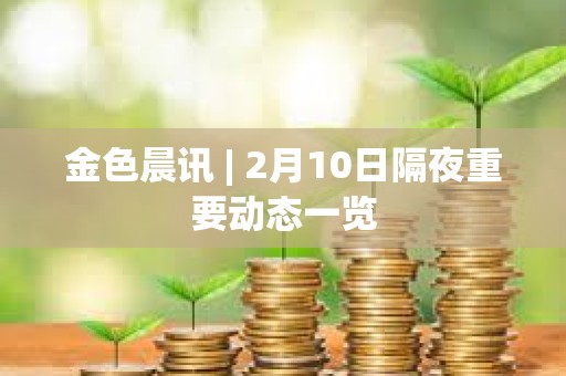 金色晨訊 | 2月10日隔夜重要動態一覽