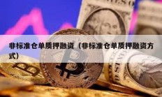 非標準倉單質押融資（非標準倉單質押融資方式）