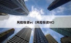 風險投資vc（風險投資VC）