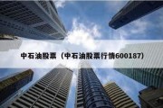中石油股票（中石油股票行情600187）