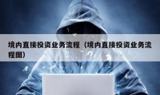境內(nèi)直接投資業(yè)務(wù)流程（境內(nèi)直接投資業(yè)務(wù)流程圖）