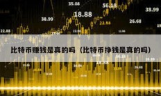 比特幣賺錢是真的嗎（比特幣掙錢是真的嗎）