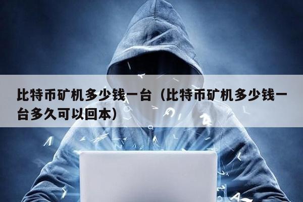 比特幣礦機多少錢一臺(比特幣礦機多少錢一臺多久可以回本)