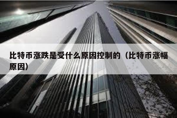 比特幣漲跌是受什么原因控制的(比特幣漲幅原因)