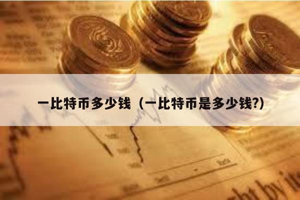 一比特幣多少錢(一比特幣是多少錢?)