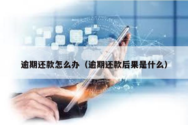 逾期還款怎么辦(逾期還款后果是什么)