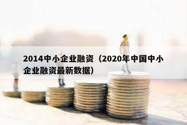 2014中小企業融資(2020年中國中小企業融資最新數據)