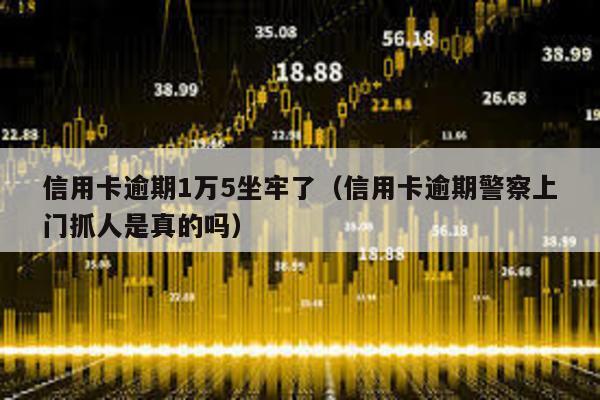 信用卡逾期1萬5坐牢了(信用卡逾期警察上門抓人是真的嗎)