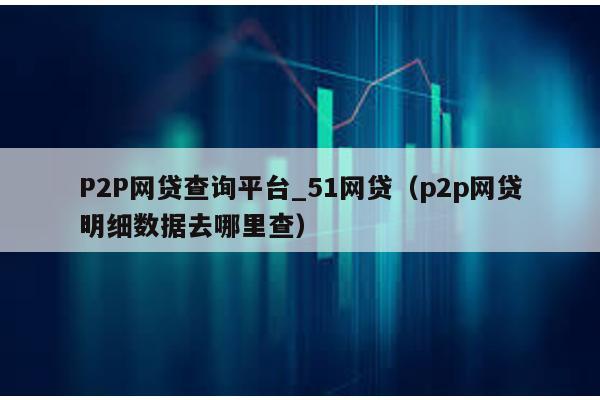 P2P網貸查詢平臺_51網貸(p2p網貸明細數據去哪里查)